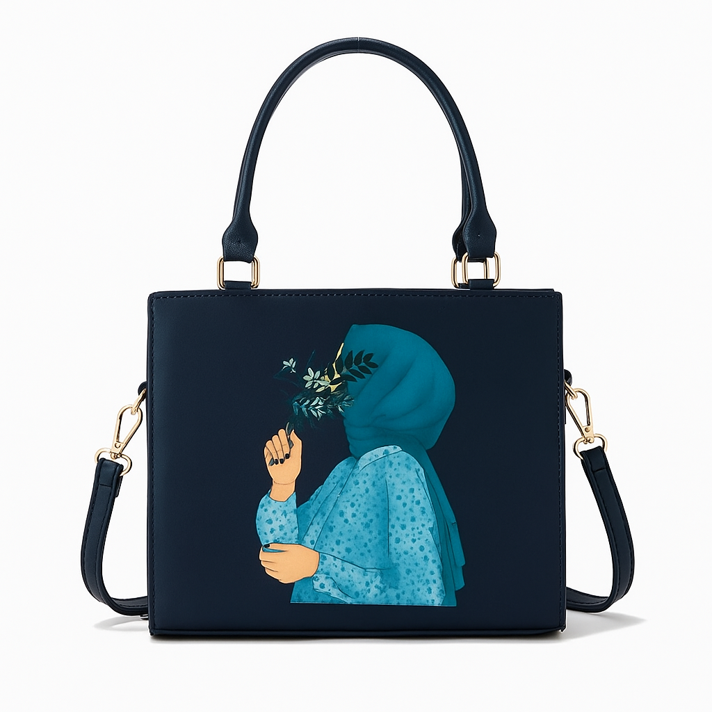 Hijab Girl Blue