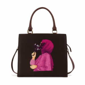 Hijab Girl Tote - Purple