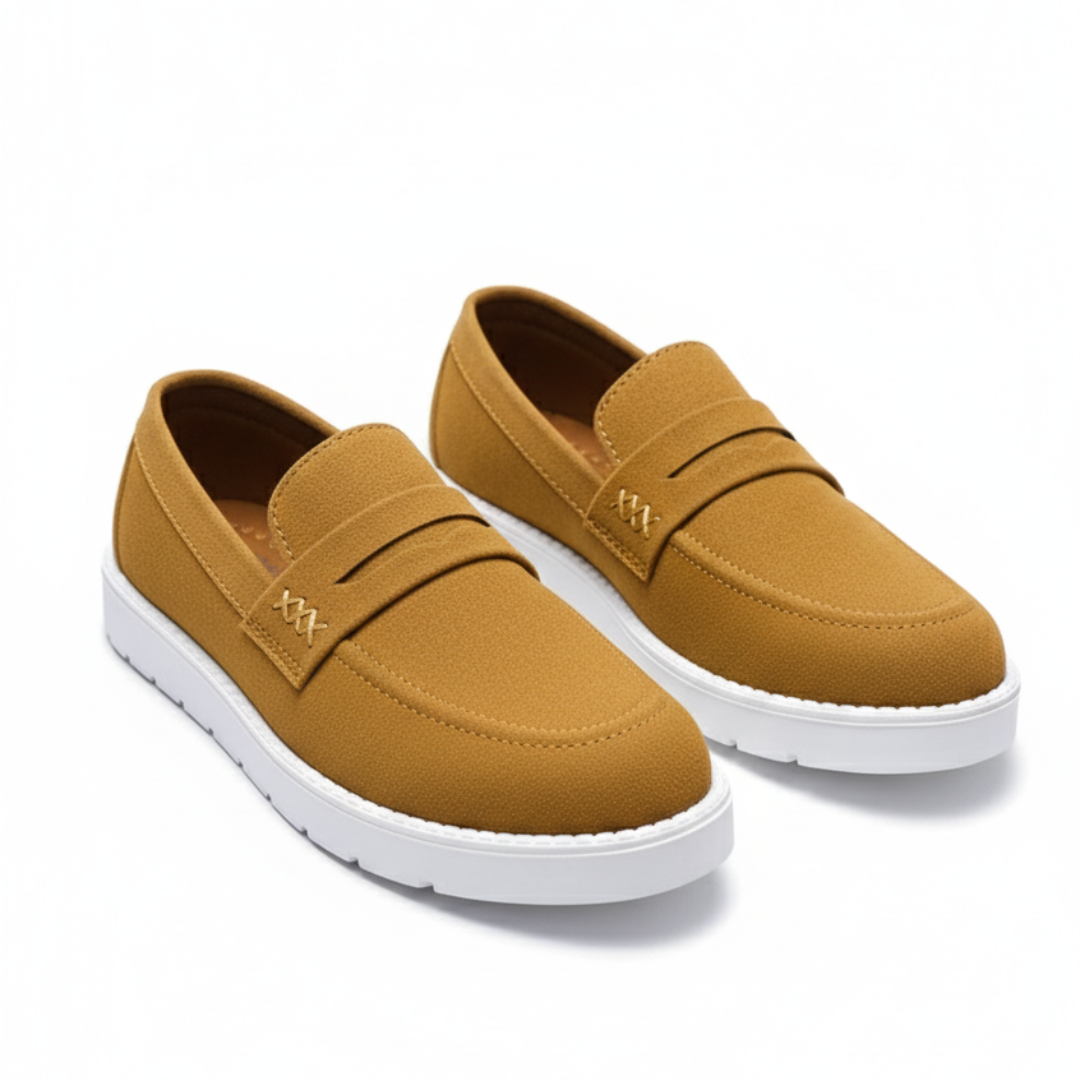 Harbor Loafers - Mustard Yellow
